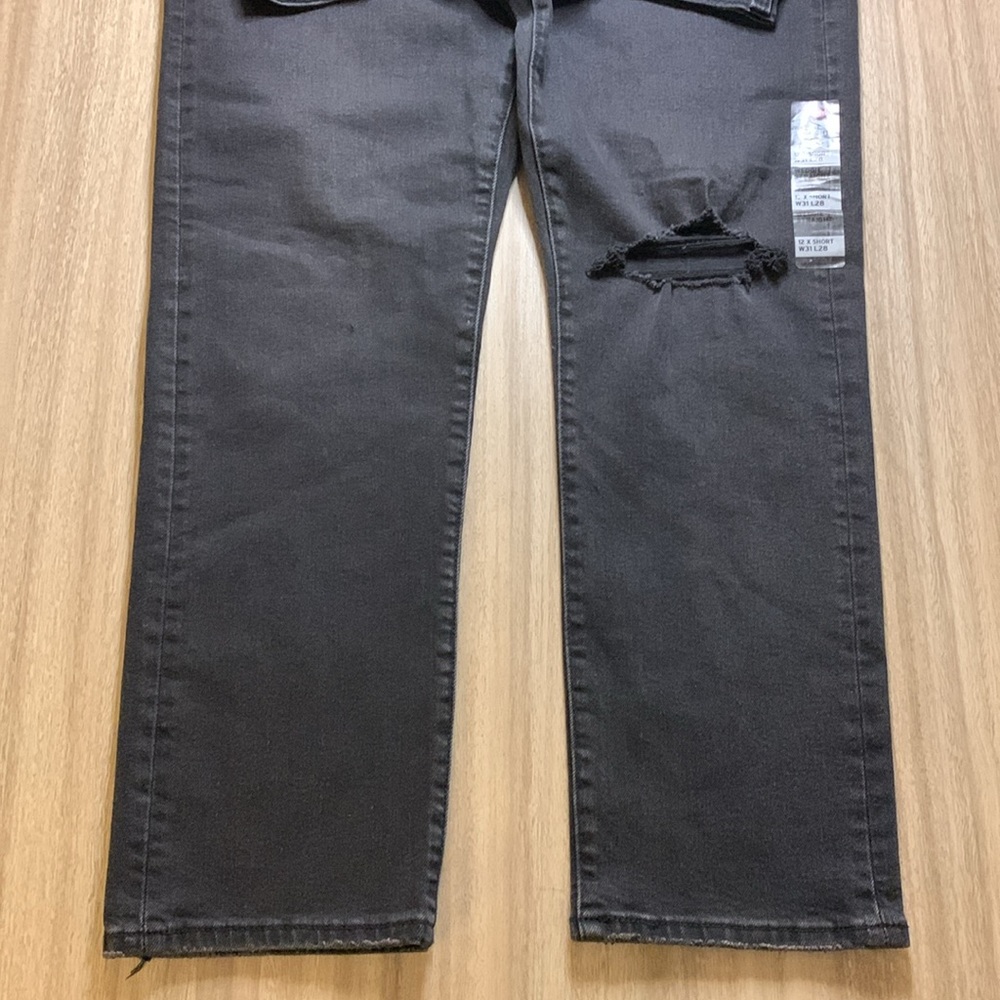 Levi's Black Straight Leg Women's Jeans - Picture 4 of 13